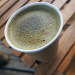 TEGA POND cafe stand - ほうじ茶ラテ