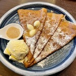 クレープリー・スタンド シャンデレール - フレンチシュクレ ベーシッククレープセット(¥1180)