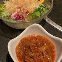 博多みやちく - サラダと小鉢 博多みやちく - サラダと小鉢