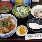 Tori Yakiniku Shimantoya Jirou - みや澤海鮮づけ丼定食