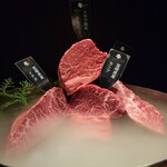 焼肉牛印 - この日のお肉たち