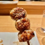 地葉はなれ - 2022.12.  塩つくね
      