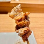 地葉はなれ - 2022.12.  親鶏のぼんじり