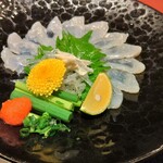 旬越料理 妙高 - 造り　てっさ