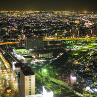 オーベルジュ・ド・リル ナゴヤ - シガールームから見える夜景