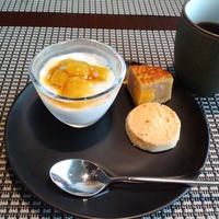 中国飯店 琥珀宮 - ランチコースのデザート