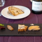 コワン ドゥ フルノー - 2023.1 フォアグラの前菜3種類