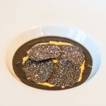 コワン ドゥ フルノー - 2023.1 フランス産黒トリュフ スクランブルエッグ トリュフのクーリ