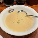 Momburan - ミニコースセット890円のコーンスープ