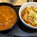 Komoro Soba Okachimachiten - 満腹セット