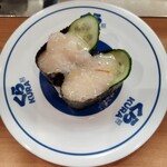 無添 くら寿司 - 甘えび塩麹軍艦