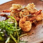 AiNA ORGANIC KITCHEN  - ～自家製有機にんにくだれ～ガーリックシュリンプ