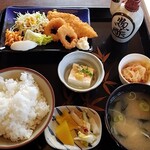 あすなろ - 白身魚とイカリングフライ定食