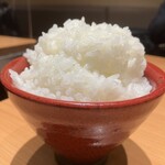 Menya Tsukushi - 230116月　富山　麺屋 つくし 富山駅店　ライス200円