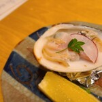 中洲 銀寿司 - 焼き蛤