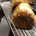 干物と炭火 勝ちどき - 焼きおにぎり（＋100円）