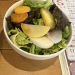 Dokonjoukicchin - 別皿の野菜サラダ