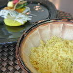 切麦屋 あいだ - サクサクの天かす。通常の天カスとは色も感触も違う。