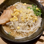 肉盛り みそラーメン 侍倶楽部 - 