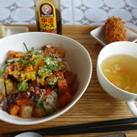 ＵＯＫＩＮ　ビストロ - 海鮮丼ランチ