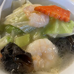 Zuie M Bek Kan - プリプリ海老、たっぷりキャベツ、優しいスープ。