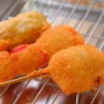 ``Shinsekai Set'' where you can enjoy a variety of Fried Skewers