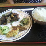 ごはん畑 - ナス味噌炒め