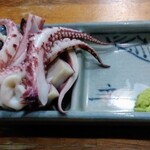 とり春 - お通しのいかゲソ
