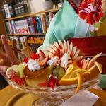 ヴァンヴェール珈琲 - プリンアラモード(1000円)