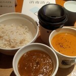 SoupStockTokyo - スープとカレーのセット 1480円(税込)