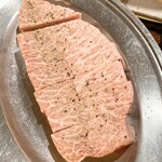 焼肉 はせ川 - ミスジ2人前1580円×2