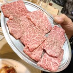 焼肉 はせ川 - ザブトン2人前1580円×2