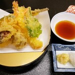 日本料理 貴布禰 - 天ぷら盛り　1480円