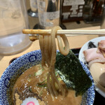 松戸富田麺業 - 特製濃厚つけ麺(並) 麺