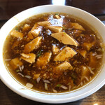 Chuukaryouri Seika - 優しい醤油スープに麻婆豆腐が合う