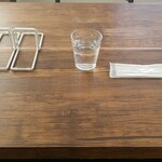 キッチン ブルー グローブ - テーブルセット