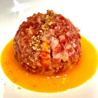 ビーフキッチン 恵比寿店 - ③合法ユッケ（常陸牛）