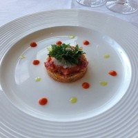 レストラン シャンボール - オマールと夏野菜のタブレ
                
