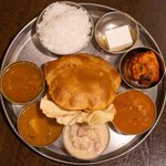 南インド料理ダクシン - 2023.1 南インド肉料理ミールズ（2,585円）