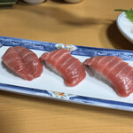 千成寿司 - 鍋の前にお寿司