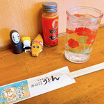 ふる里うどん  - ふる里さんのコップ
      かわいいのです