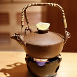 玄水 - 三河天然河豚の土瓶蒸し