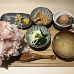 節道 - 思わず「わーい」となる朝定食！