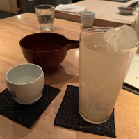 並木橋なかむら - 生姜サワーと、みむろ杉