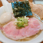 焼きあご煮干しらぁめん はなかぜ - 