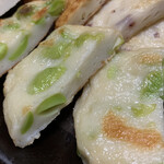 阿部善商店 - 前回の一番だった「枝豆天」は、やっぱり美味しい♡