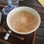 和茶房 うの - カフェオレ！すごい香りがいい！大きいかふぇぼうる