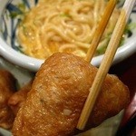 かまたま定食800円(炊き込み御飯切れで､いなり寿司)