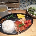 カフェ ド スイドウチョウ - ワンプレートランチ（500円）