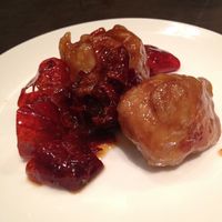 華湘 東武池袋店 - 鶏肉の湖南唐辛子ソース